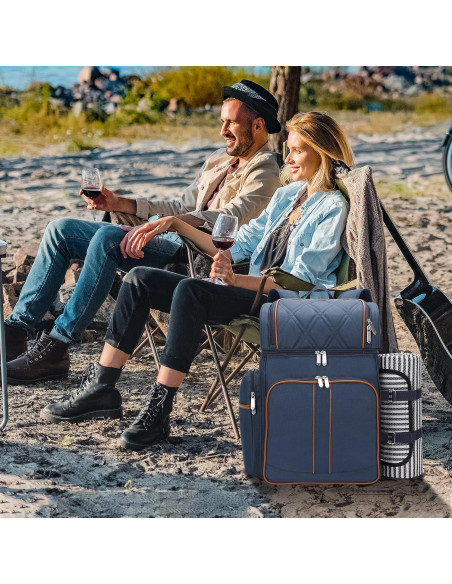 Mochila de Picnic 4 Personas TwentyNext Aislada Caqui Mochila de Picnic 4 Personas TwentyNext Aislada Caqui