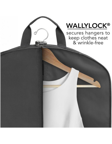 Bolsa de Viaje Deluxe WallyBags 152cm Negra para Prendas