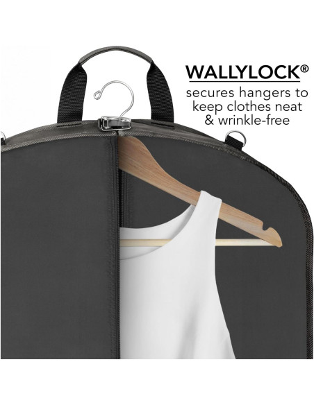 Bolsa de Viaje WallyBags Premium para Ropa 132 cm Gris Bolsa de Viaje WallyBags Premium para Ropa 132 cm Gris