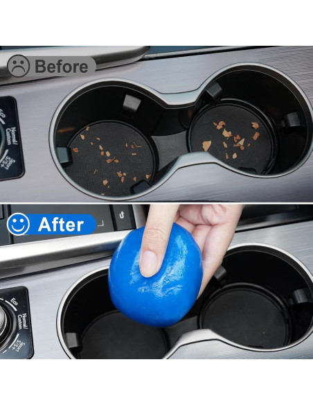 Gel de limpieza reutilizable JUSTTOP para automóviles 181g Gel de limpieza reutilizable JUSTTOP para automóviles 181g
