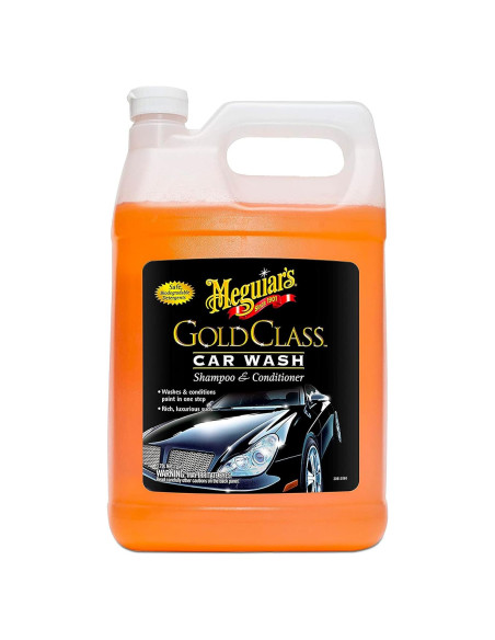 Jabón de Lavado de Autos Meguiar's Gold Class 3.78L Biodegradable Jabón de Lavado de Autos Meguiar's Gold Class 3.78L Biodegradable