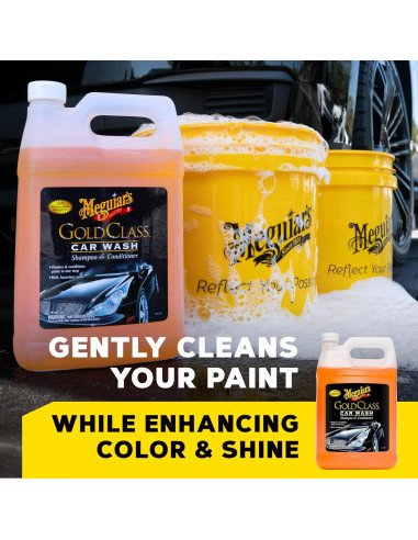 Jabón de Lavado de Autos Meguiar's Gold Class 3.78L Biodegradable