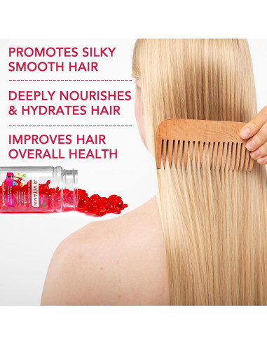 Cápsulas de Vitaminas para el Cabello - Suero Capilar 40 Unidades
