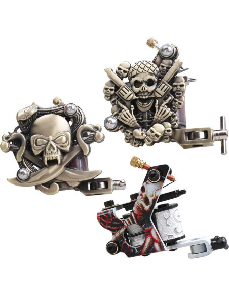 Kit Completo de Tatuaje Dragonhawk para Principiantes - 9 Máquinas, Tintas, Agujas y Más Kit Completo de Tatuaje Dragonhawk para Principiantes - 9 Máquinas, Tintas, Agujas y Más