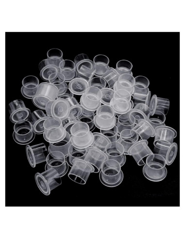 Tazas de Tinta para Tatuajes DERSTRA 300PCS 14mm Desechables