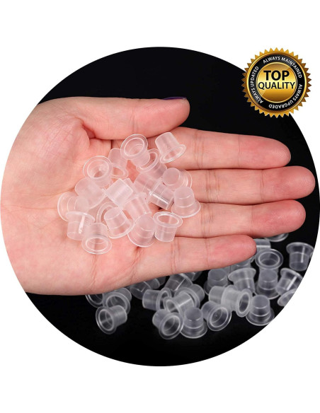 Tazas de Tinta para Tatuajes UPTATSUPPLY 300 Pcs Mixto Tazas de Tinta para Tatuajes UPTATSUPPLY 300 Pcs Mixto