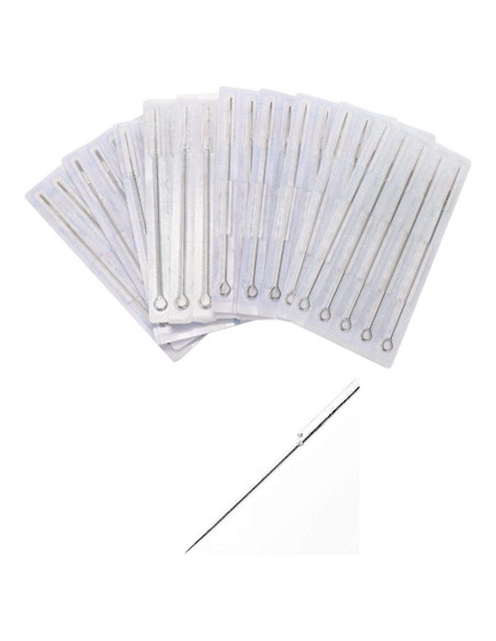 Agujas de Tatuaje 1RL New Life - 50pcs Esterilizadas Agujas de Tatuaje 1RL New Life - 50pcs Esterilizadas