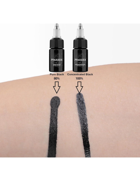 Tinta de Tatuaje Negra PFARRER 15ml Vegana Alta Calidad Tinta de Tatuaje Negra PFARRER 15ml Vegana Alta Calidad