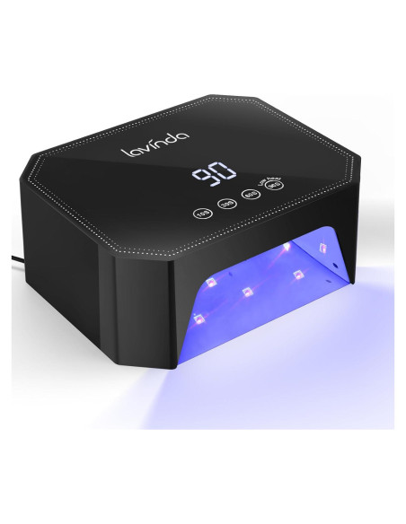 Lámpara UV LED Lavinda 54W para Uñas con Pantalla LCD Lámpara UV LED Lavinda 54W para Uñas con Pantalla LCD
