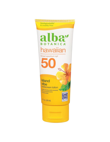 Protector Solar Alba Botanica SPF 50 Vibras de Isla 85 g Protector Solar Alba Botanica SPF 50 Vibras de Isla 85 g