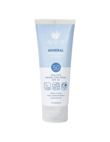 Protector Solar Mineral Aloe Up SPF 50 - 85g - Cara y Cuerpo
