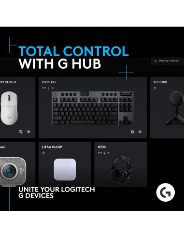 Micrófono Gaming Logitech G Yeti Orb USB Cardioide RGB