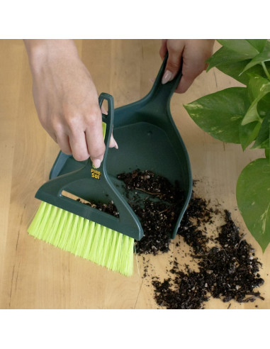 Juego de Mini Recogedor y Cepillo Pine-Sol Verde Compacto