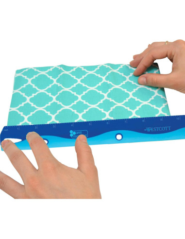 Regla de Olas Soft Touch Westcott 30.48 cm Colores Variados
