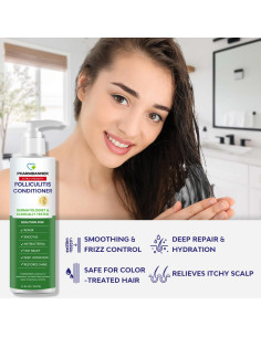Acondicionador PHARMBANNER 335 g - Alivio Picazón Foliculitis 2