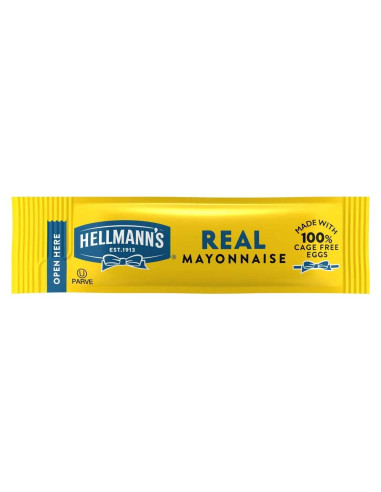 Mayonesa Real Hellmann's en Stick 10.8g - 210 Paquetes Sin Gluten