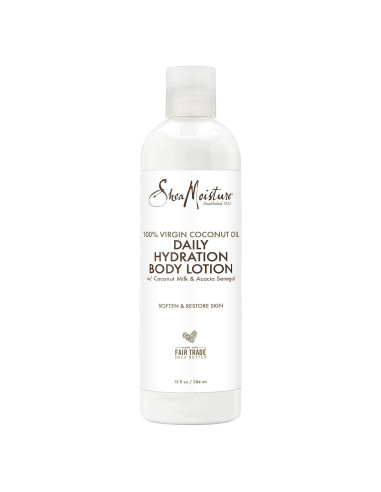 SheaMoisture Loción Corporal 100% Aceite de Coco Virgen 384 ml