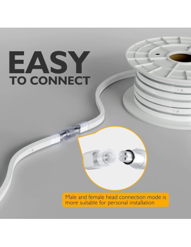 Tira de Luz LED Dimmable 5m HRG Blanco Cálido Impermeable
