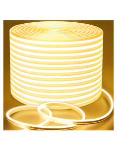 Lamomo Tira LED Neón 20M Blanca Cálida 3000K Regulable