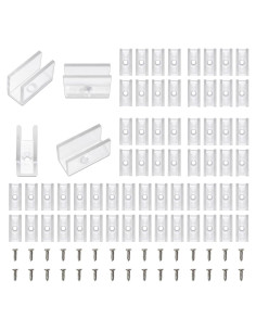 Clips de Fijación para Luces de Cuerda Neon Meevt 100PCS 6mm