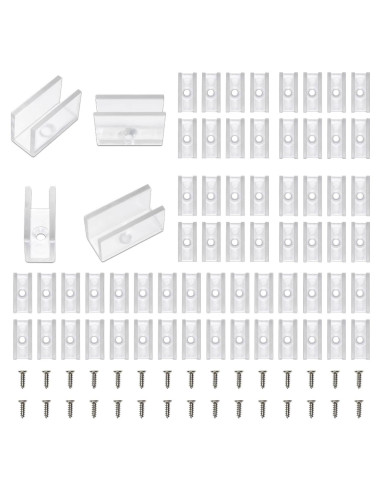 Clips de Fijación para Luces de Cuerda Neon Meevt 100PCS 6mm
