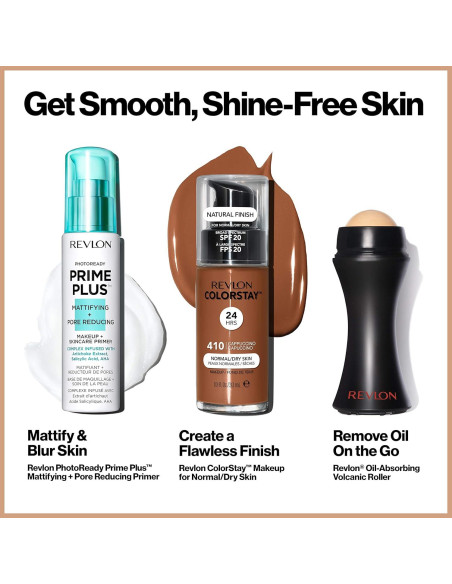 Base Líquida Revlon ColorStay 500 Nogal 29.57 ml SPF 20 Base Líquida Revlon ColorStay 500 Nogal 29.57 ml SPF 20