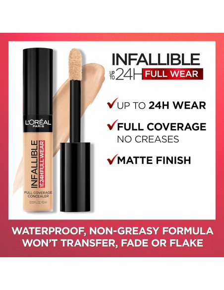 Corrector Mate L'Oreal Paris Infallible 9.8 ml Nogal Corrector Mate L'Oreal Paris Infallible 9.8 ml Nogal