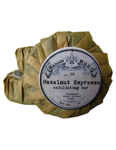 Jabón Exfoliante de Café Badan Body 85-99g - Avellana y Espresso