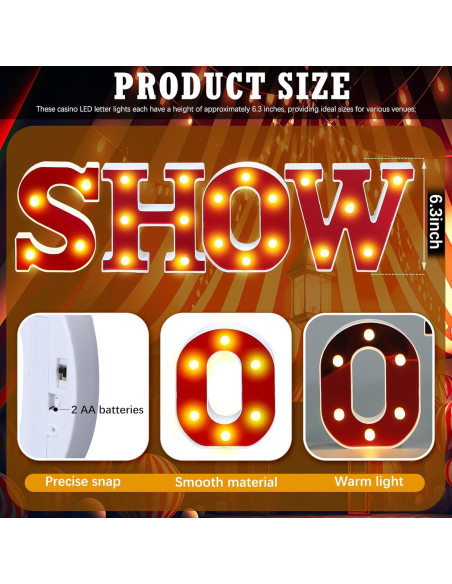 Letreros Iluminados LED Aurelema - Show - 30x21 cm Letreros Iluminados LED Aurelema - Show - 30x21 cm