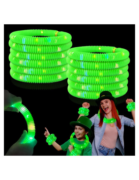 12 Palos de Luz Verde Kannove para Fiestas y Camping 12 Palos de Luz Verde Kannove para Fiestas y Camping