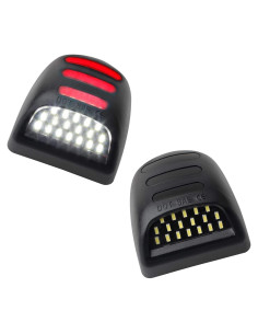 Luz de Placa LED Rojo SAPILIT para Chevy/GMC 2PCS