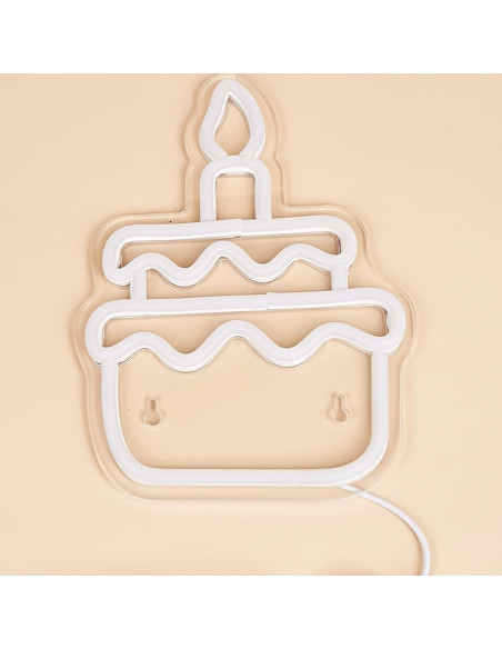 Luz de Neón LED Pastel Cusgazy 22.5x16.5 cm USB Decorativa Luz de Neón LED Pastel Cusgazy 22.5x16.5 cm USB Decorativa