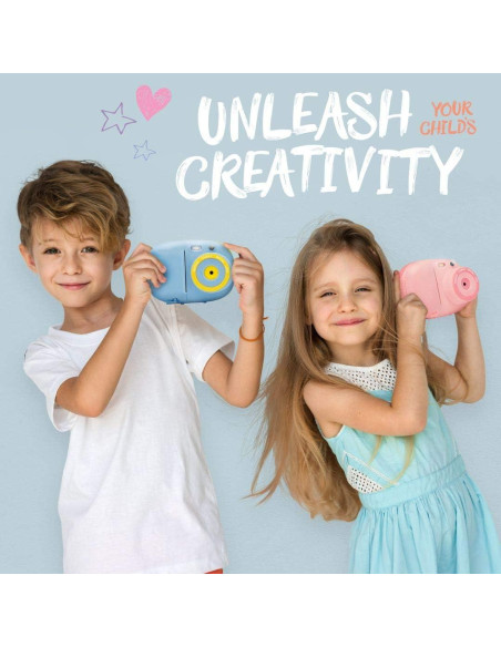 Cámara Instantánea Creativa Sunny & Fun 5MP Rosa para Niños Cámara Instantánea Creativa Sunny & Fun 5MP Rosa para Niños