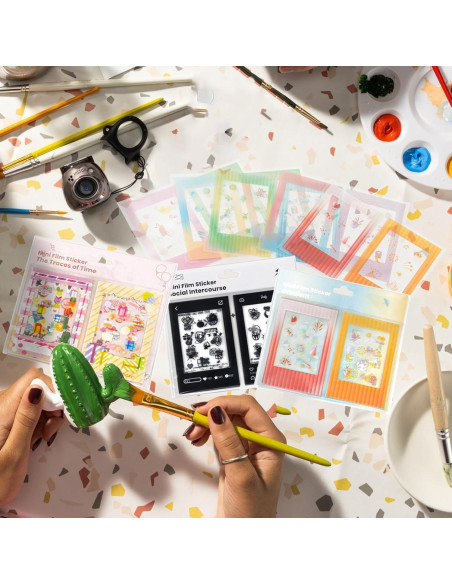 Pegatinas de borde WOGOZAN para fotos FujiFilm Instax Mini 60 pcs Pegatinas de borde WOGOZAN para fotos FujiFilm Instax Mini 60 pcs