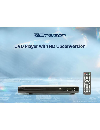 Reproductor de DVD Emerson ED-8000 HDMI 1080p USB Dolby Digital