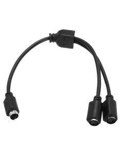 Cable S-Video 0.3m MECCANIXITY 4 Pines Macho a Macho