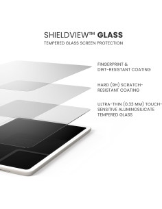 Protector de Pantalla de Vidrio Templado Speck para Google Pixel Tablet 2