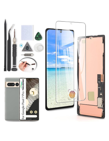 Reemplazo Pantalla LCD Google Pixel 7 Pro YWLRONG con Herramientas