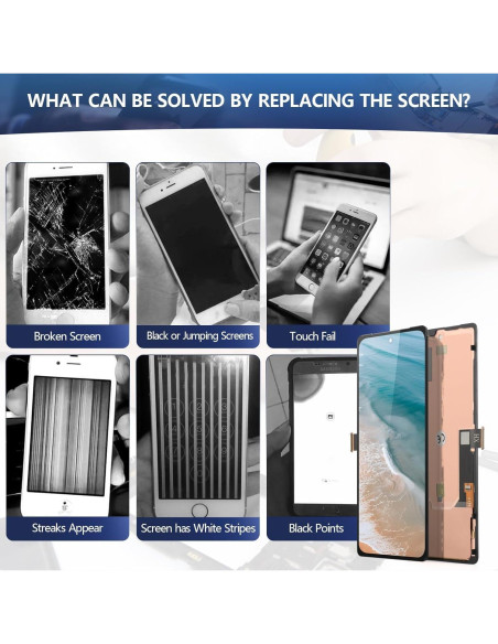 Reemplazo Pantalla LCD Táctil YWLRONG para Google Pixel 7 Reemplazo Pantalla LCD Táctil YWLRONG para Google Pixel 7