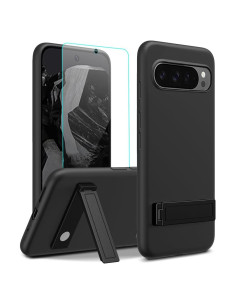 Funda TPU con Soporte y Protector para Google Pixel 9 Pro XL 2024