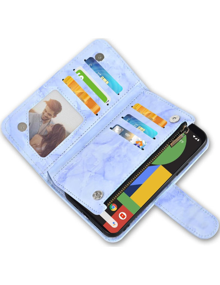 Funda Asuwish Plegable para Google Pixel 4 XL con Cartera y Protector Funda Asuwish Plegable para Google Pixel 4 XL con Cartera y Protector