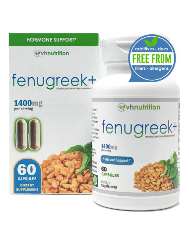 Cápsulas de Fenogreco VH Nutrition 1400mg para Lactancia 60 Unidades