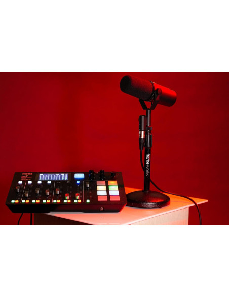 Soporte de Micrófono de Escritorio Gator Frameworks GFW-MIC-0501 Ajustable Soporte de Micrófono de Escritorio Gator Frameworks GFW-MIC-0501 Ajustable