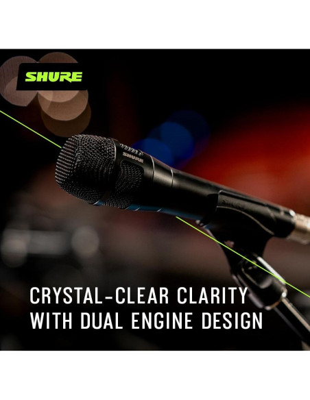 Micrófono Vocal Dinámico Shure Nexadyne 8/S Supercardioide Micrófono Vocal Dinámico Shure Nexadyne 8/S Supercardioide