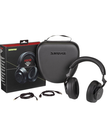 Auriculares Inalámbricos Shure AONIC 50 Gen 2 - Negro, 45h Batería Auriculares Inalámbricos Shure AONIC 50 Gen 2 - Negro, 45h Batería
