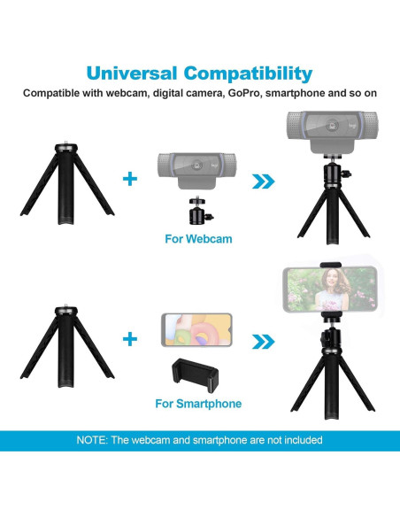 Webcam 4K NexiGo N950P con Control Remoto y Luz LED Webcam 4K NexiGo N950P con Control Remoto y Luz LED