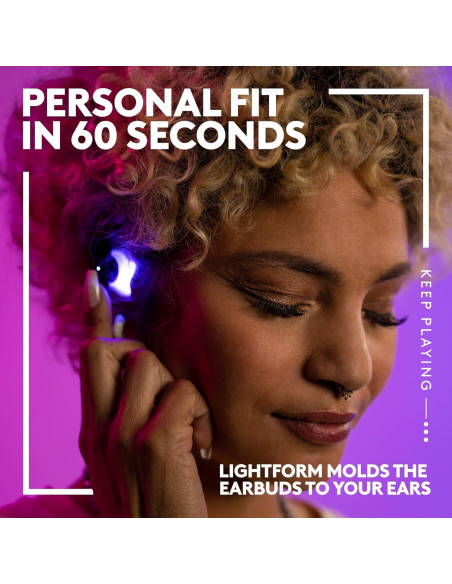 Auriculares Inalámbricos Logitech G FITS - Ajuste Personalizado, Bluetooth, PC, PS5, Switch - Blanco Auriculares Inalámbricos Logitech G FITS - Ajuste Personalizado, Bluetooth, PC, PS5, Switch - Blanco