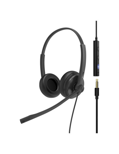 Auriculares USB Yealink UH34 SE con micrófono y cancelación de ruido Auriculares USB Yealink UH34 SE con micrófono y cancelación de ruido