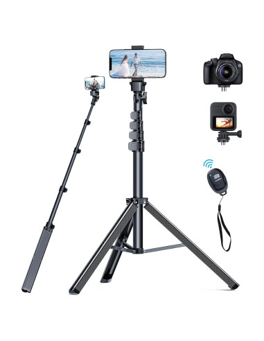 Trípode Profesional NEXBOOM para iPhone y Smartphones 66"