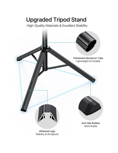 Trípode Profesional NEXBOOM para iPhone y Smartphones 66"